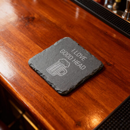 Funny Slate Coasters Set 2- Square
