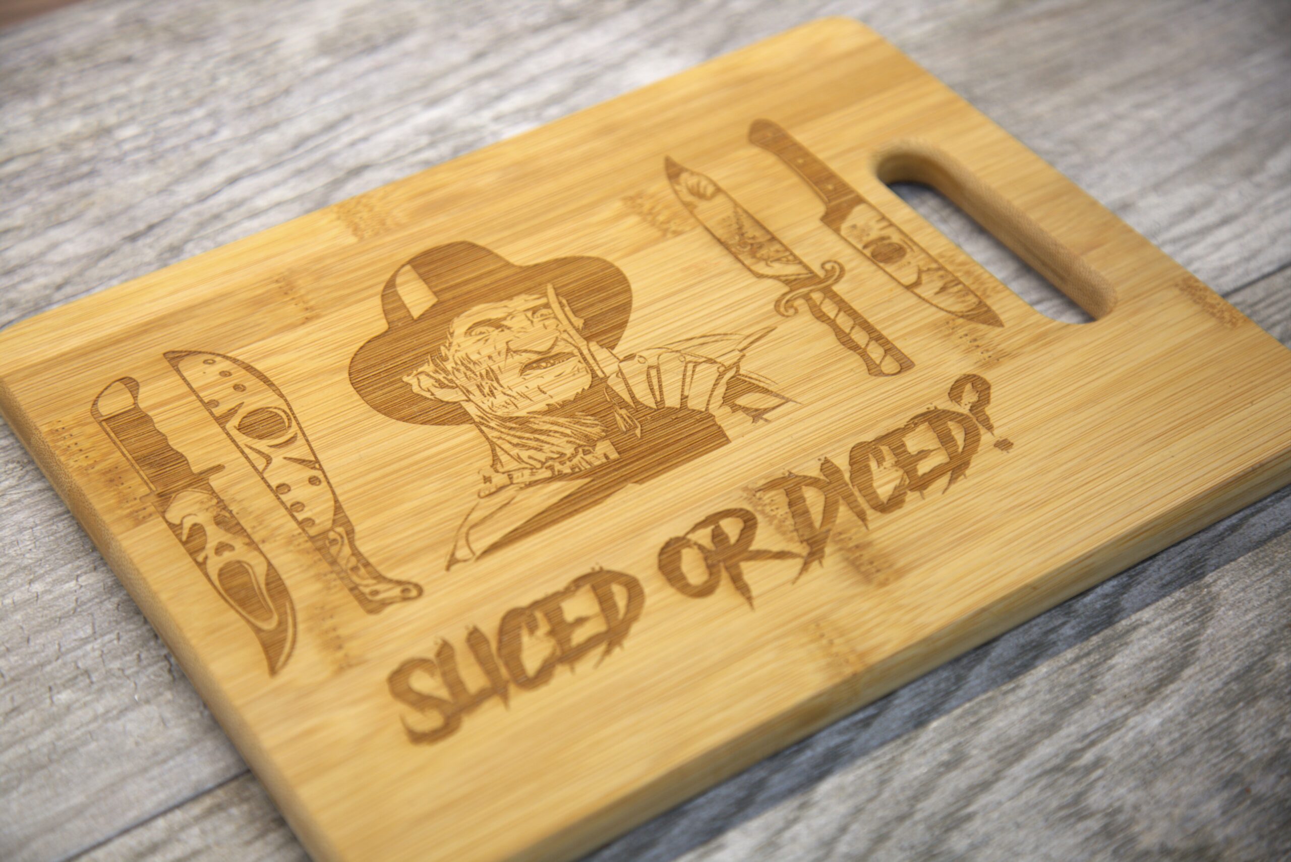 Engraved Bamboo Cutting Board