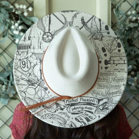 Burned Wizard Western Hat